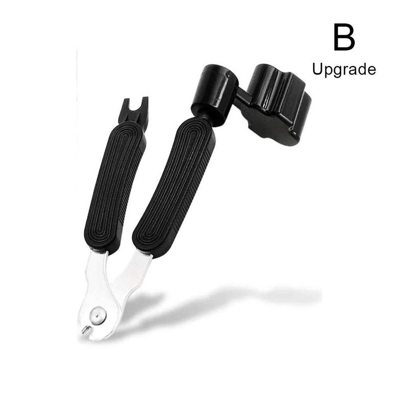 Gitara stroik 3 w 1 instrument strunowy akcesoria gitary przecinak robić strun Szpilka ściągacz gitara nawijacz strunowy Zacisk zmywacz: Upgrade