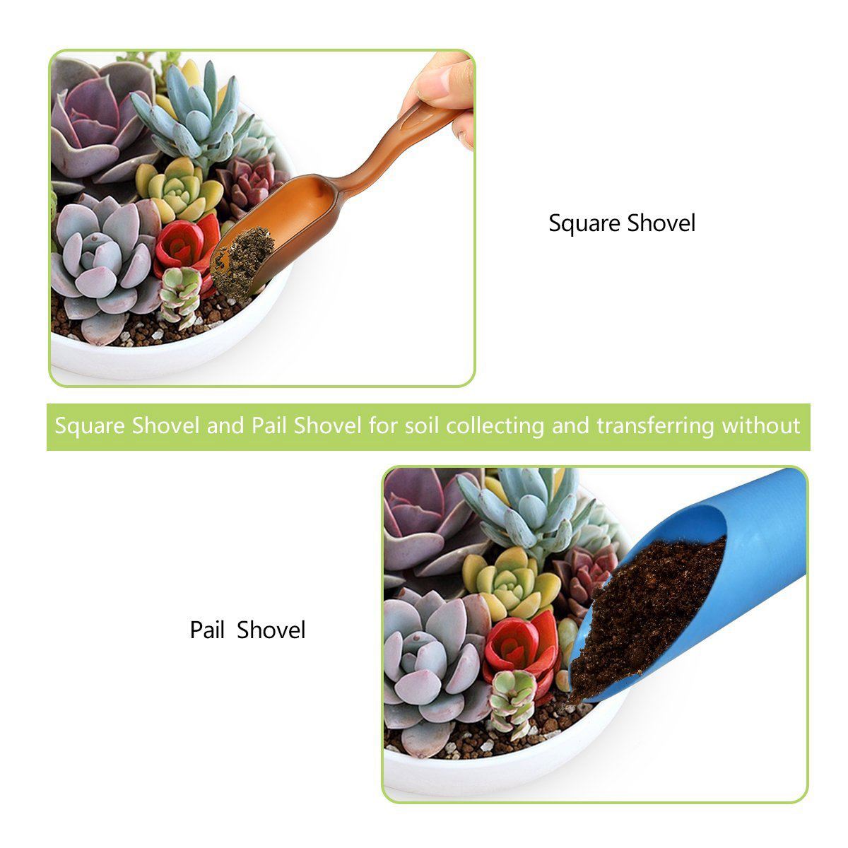 14 pieces Mini Gardening Hand Tools Set Succulent Plants Kettle Transplant Miniature Immortal Garden Planting Hand Tools Set