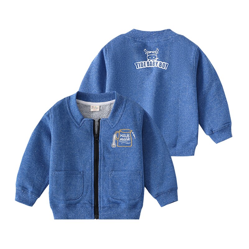 Primavera outono meninos jaqueta de beisebol da criança algodão casaco crianças roupas de algodão