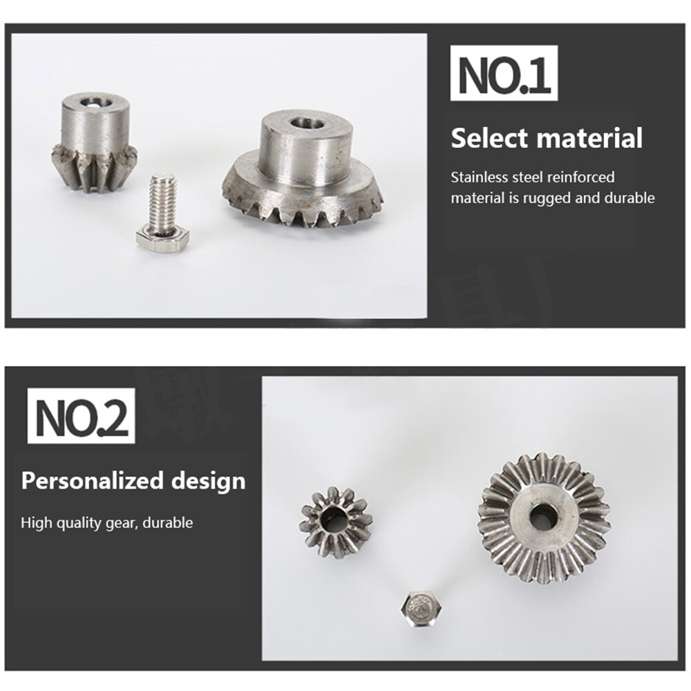 2 Pcs/Set Stainless Steel Honey Extractor Gear Extraction Beekeeping Repair Tool