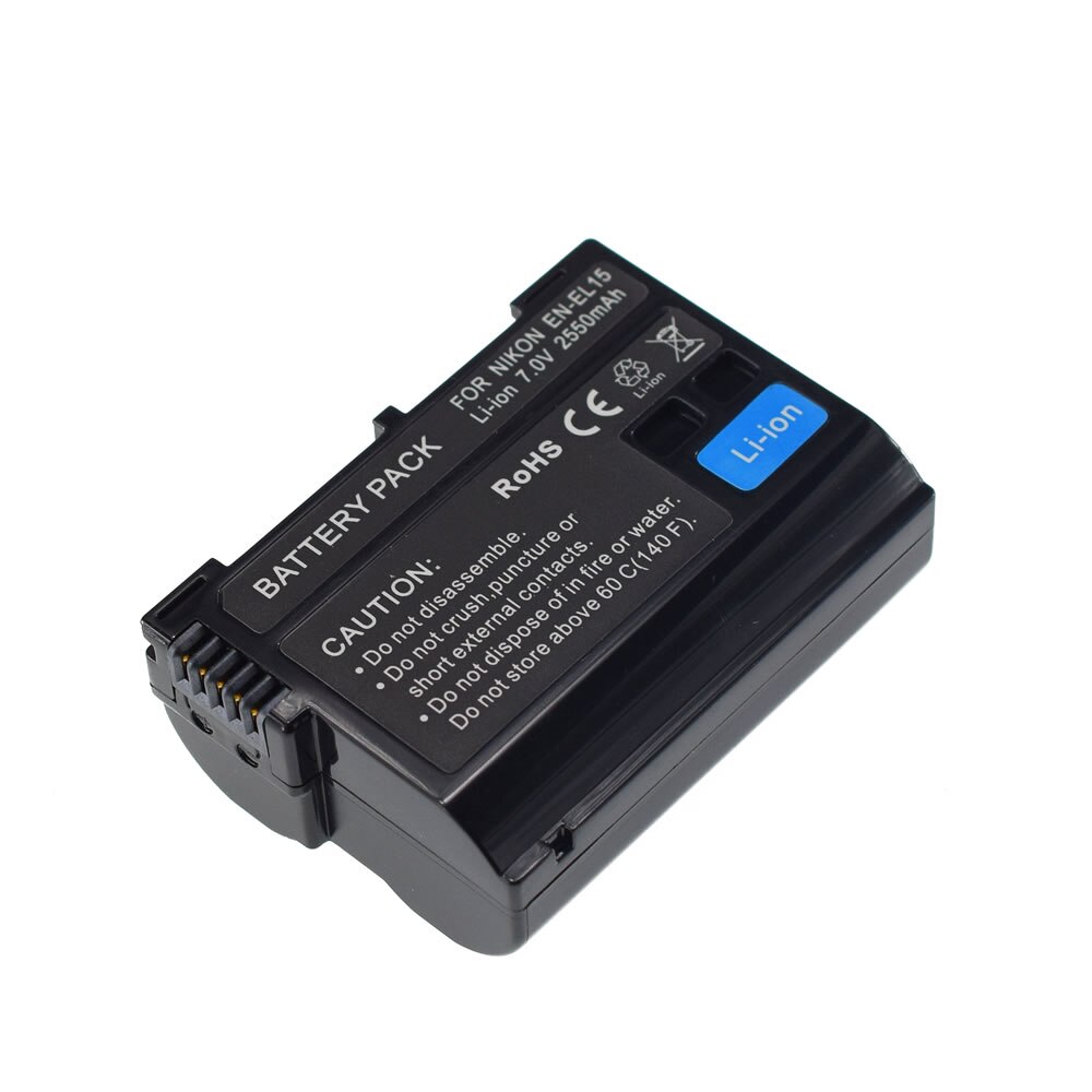 2X EN-EL15B ENEL15b batería para cámara Nikon D7100 D7000 D800 D810 D750 Z7 Z6 V1