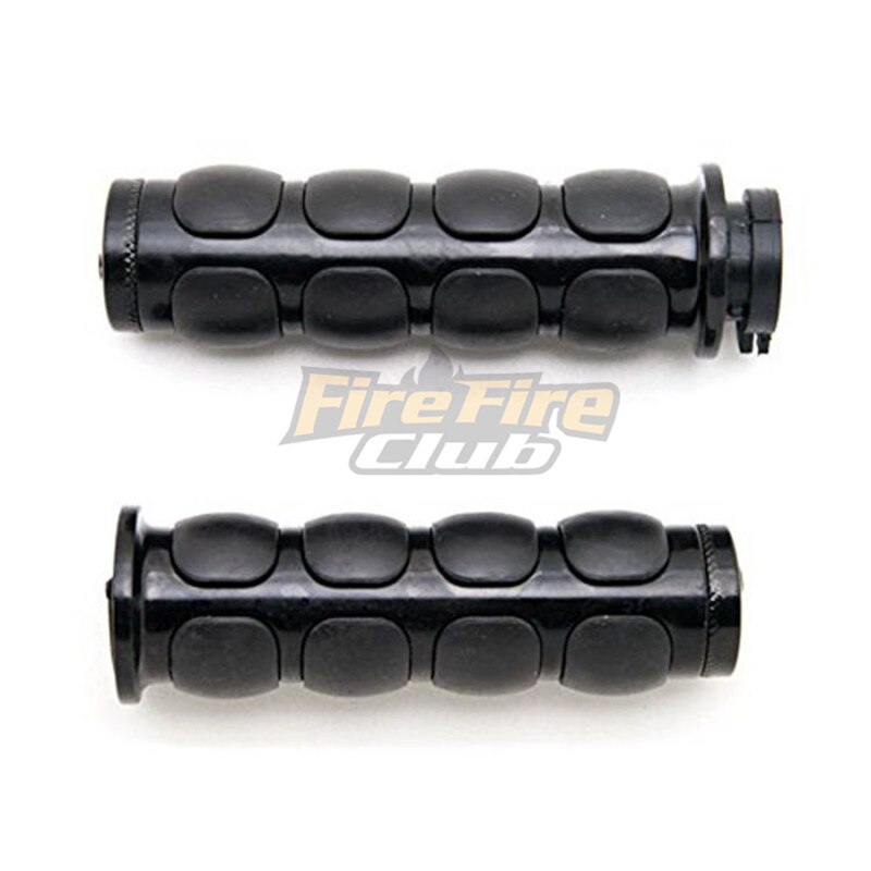 Handle bar Motorcycle Custom Chrome Aluminum Hand Grips For Harley Softail Sportster Dyna Handlebar Hand Grips