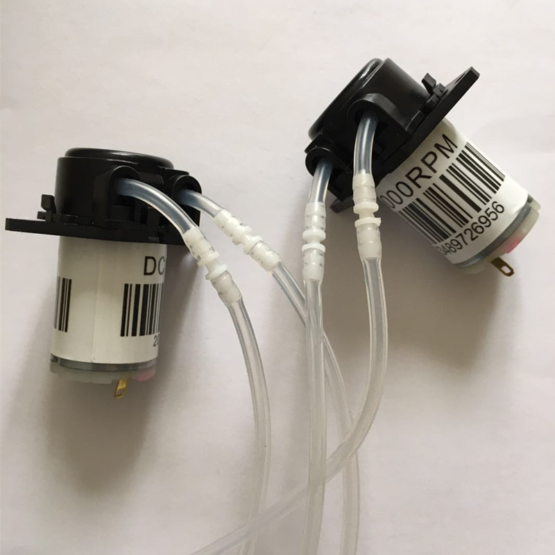 Pompe péristaltique miniature DC12V/24V, pompe à débit constant goutte-à-goutte pour tuyau, pompe auto-amorçante, pompe à engrenages
