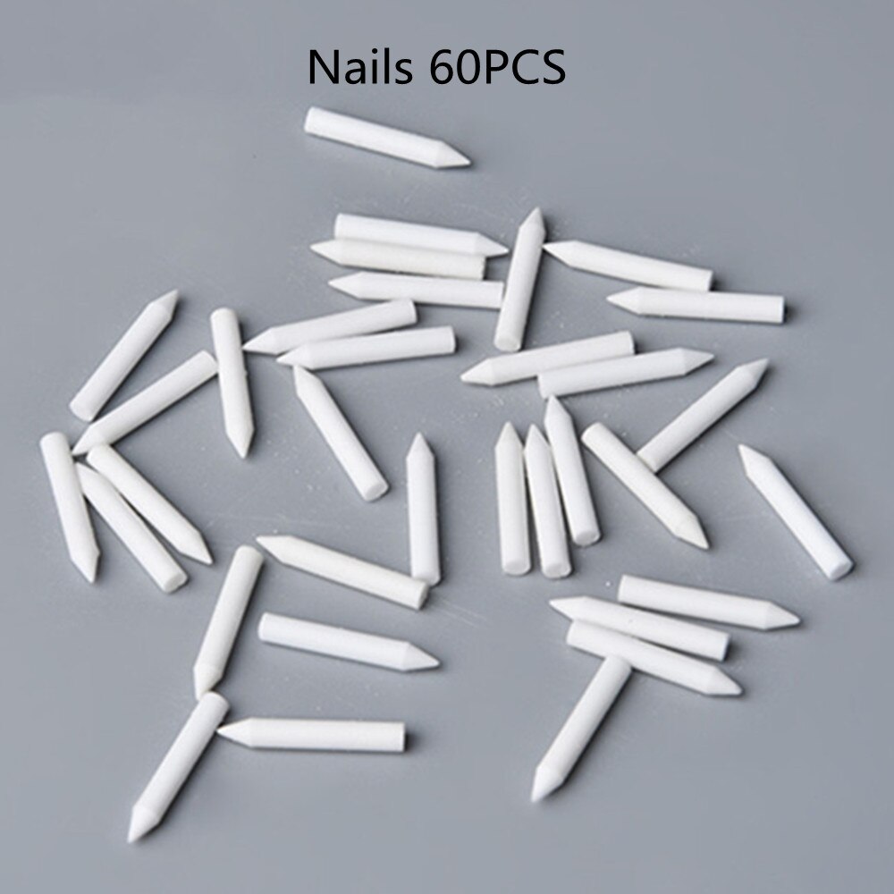 High Temperature Resistant Material Pottery Tools Ceramic Refractory Pad Support Nail Kiln Tool Small Object Firing Tool: 60 nails