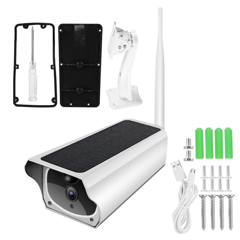 1080P Zonne-energie Ip Camera 4X Zoom 2MP Wifi Draadloze Waterdichte Nacht Vesion App Remote Monitor Indoor Outdoor Beveiliging camera