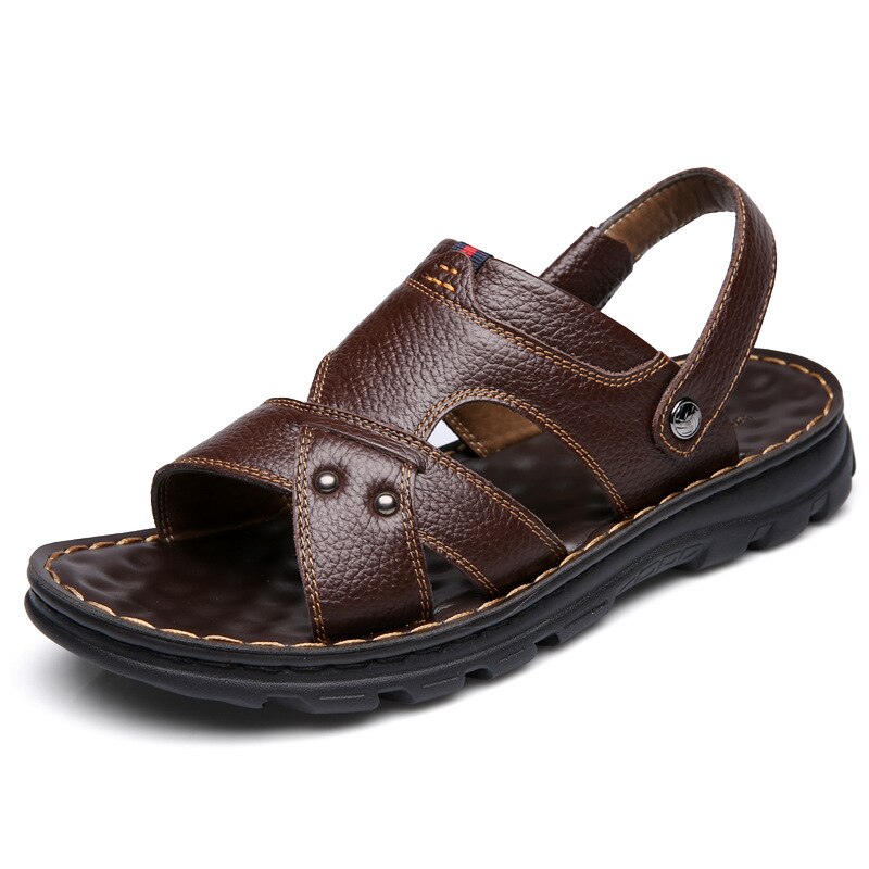 Sommarhem tofflor herr tofflor flip flop herr slides claquette homme mans skor slide schoenen mannen slipers: 6 / 42