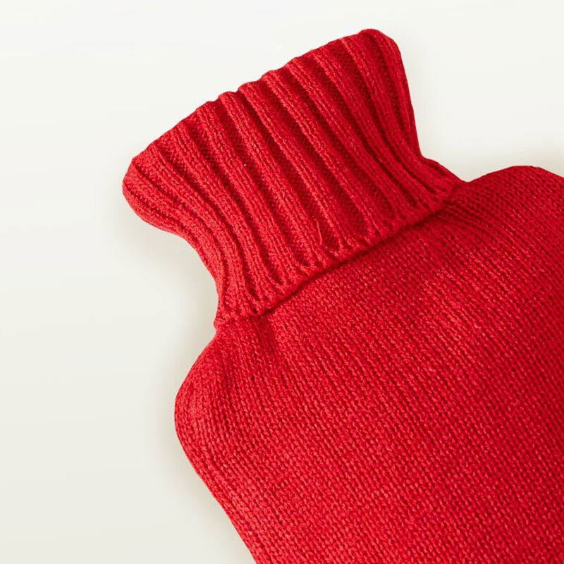 1000ml vandflaskegummi varmt vand baghåndsvarmere mavevarmer jul håndvarmere klassisk håndvarmer