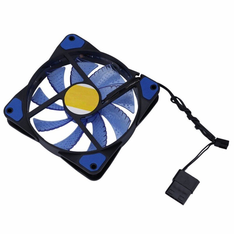 120mm Dynamic LED Ultra Silent Computer PC Case Cooling Fan Chassis Fans 3 / 4Pin Plug Fans Cooler