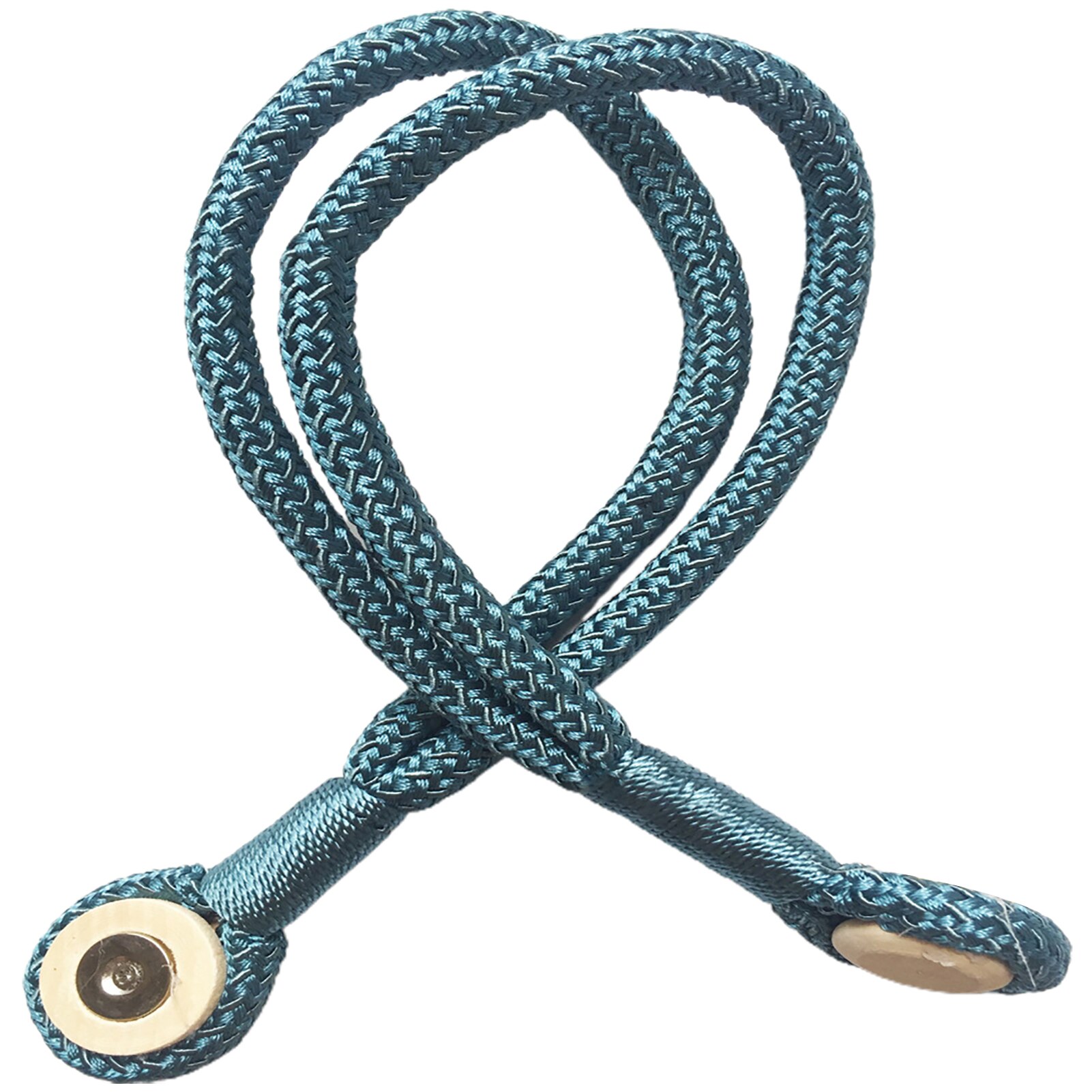 Trwała podwójna lina magnetyczna drewniana klamra klamra magnetyczna oprawa z kurtyną klamra lina taśma robić marszczenia zasłna pasek ozdoba domu