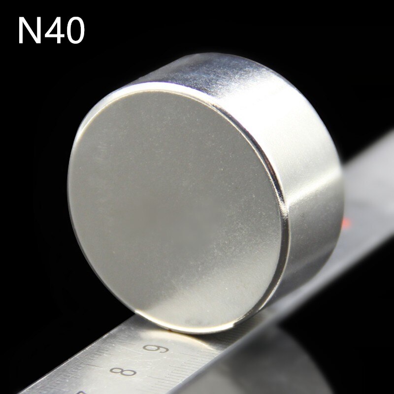 Super kraftig stærk  n52 40 x 40 x 20mm magnet sjælden jordblok ndfeb neodymmagnet  n40 n52 d40mm magneter: 40 x 20 n40