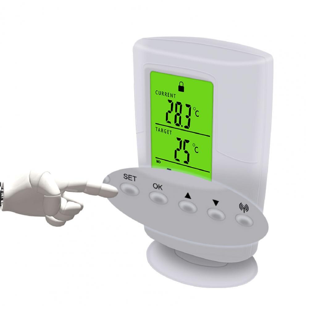 Temperature Control Thermostat 220V Nashone Digital Wireless Thermostat LCD Remote Temperature Controller socket with thermostat