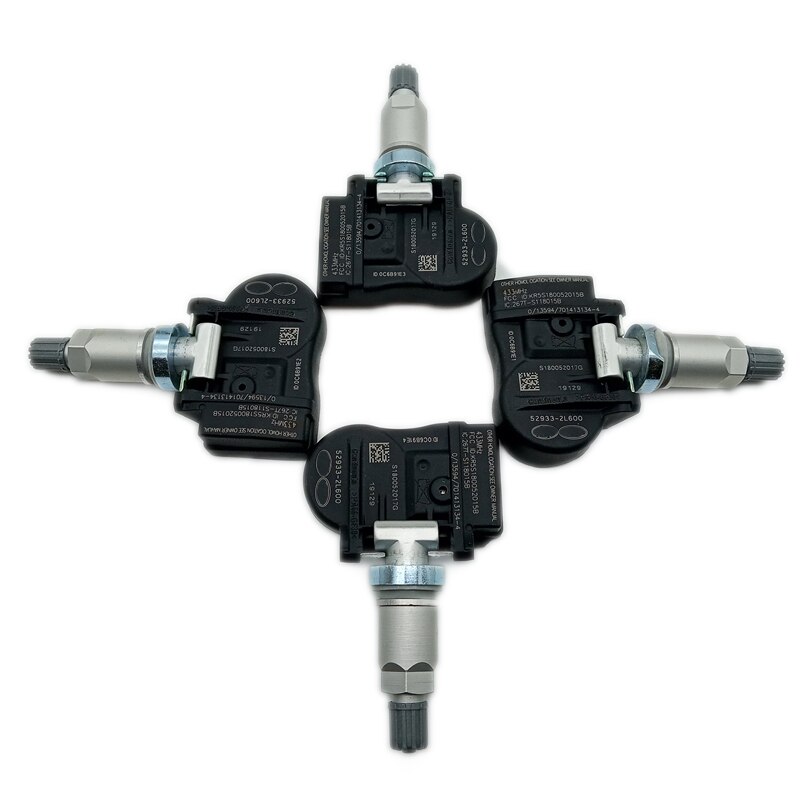 Bandenspanningscontrolesysteem 52933-2L600 Voor Hyundai Elantra I10 Bandenspanning Sensor 529332L600: 4 pcs