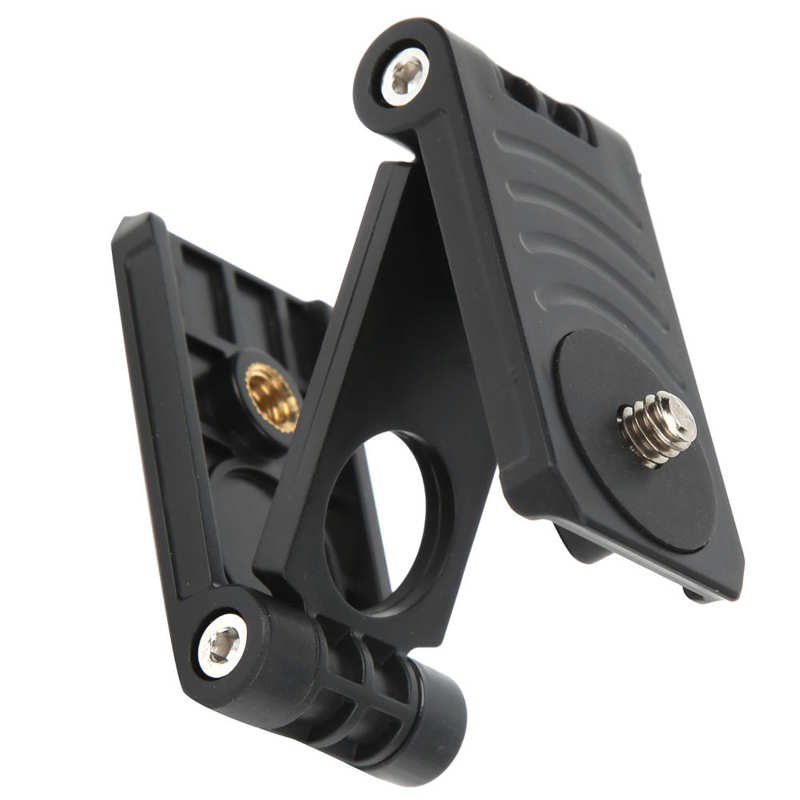 Z-Shaped Tilt Ball Head Folding Mounting Plate Z Flex Tilt Tripod Head Camera Holder Quick Release Plate Stand Mount Stabilizer