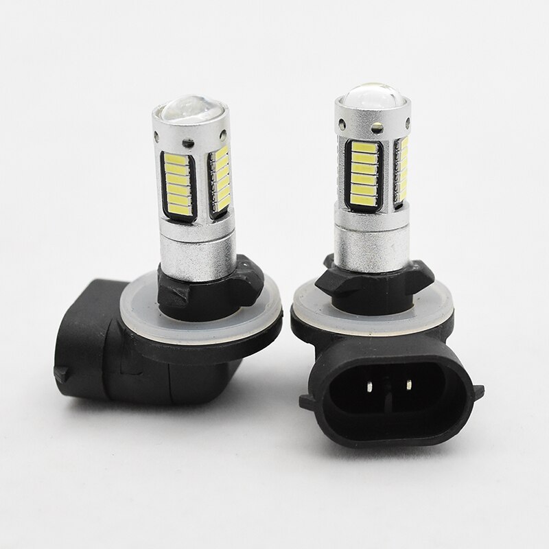 2X H27 881 Led Lamp Voor Auto 'S H27W/2 H27W2 Auto Mistlamp DRL 780Lm 12 v 881 LED lampen Driving Dagrijverlichting