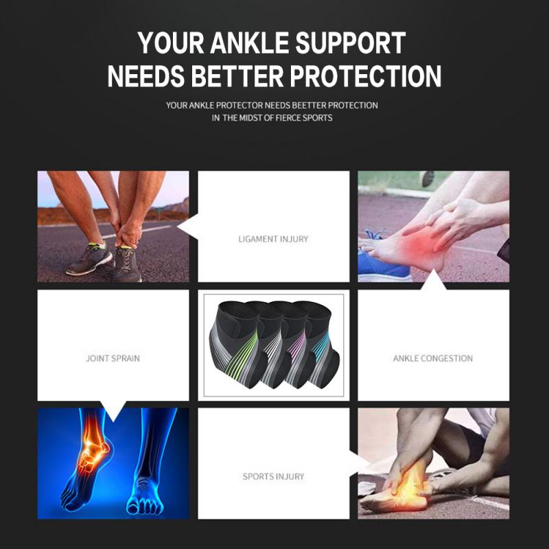 Sport Ankle Support Elastic High Protect Sports Ankle Equipment Sport Ankle Brace Protector Compression Ankle Support Pad