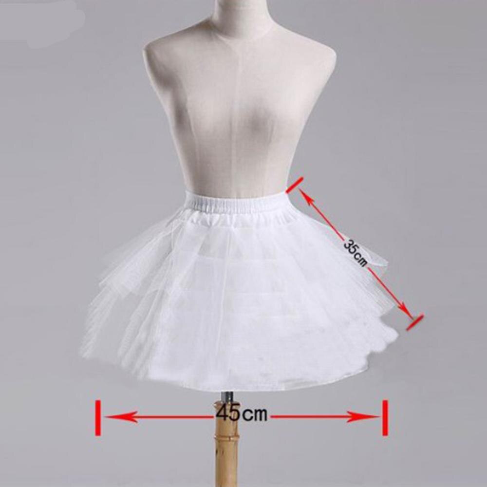 enfants jupon enfants jupons courts fleur fille robe Crinoline pour mariage petites filles/enfants/enfant sous-jupe