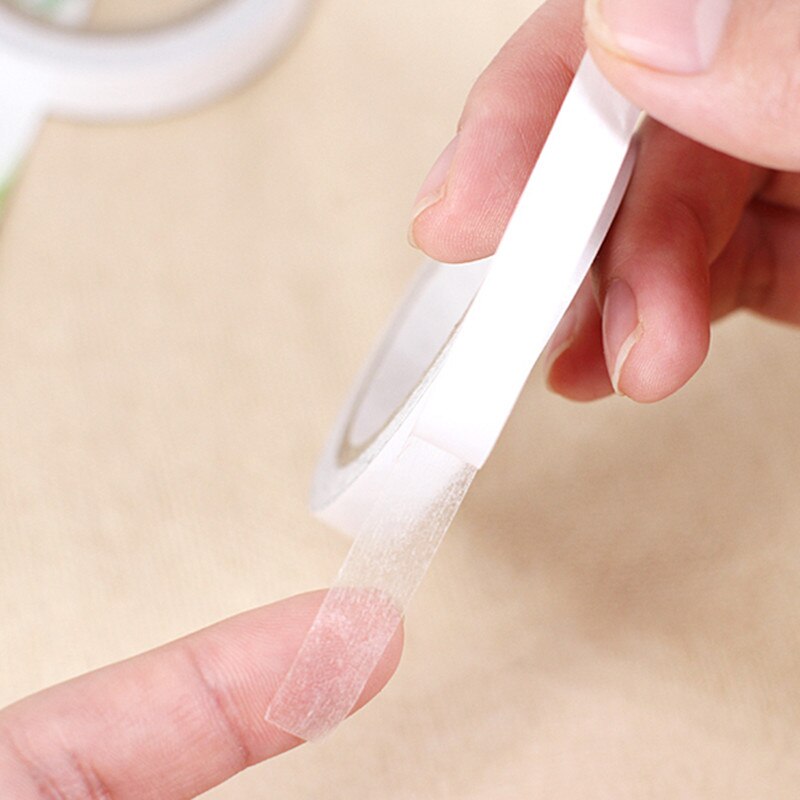 6MM 18M Double Sided Tape for Scrapbooking Ultra Thin Cotton Double Sided Adhesive Tape Strong papeleria School Office Supplies