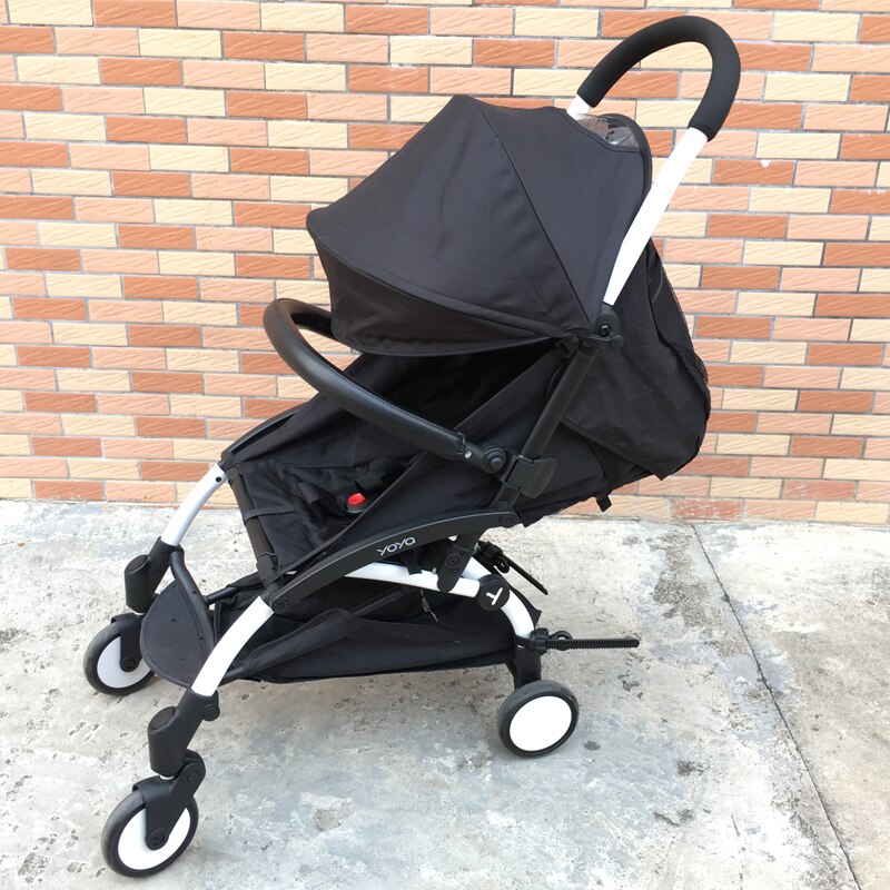 Neue kinderwagen Zubehör 180 grad einstellbare leder armlehne stoßstange Bar Für Babyzen Yoyo Yoya Berg Buggy Vovo Vinng