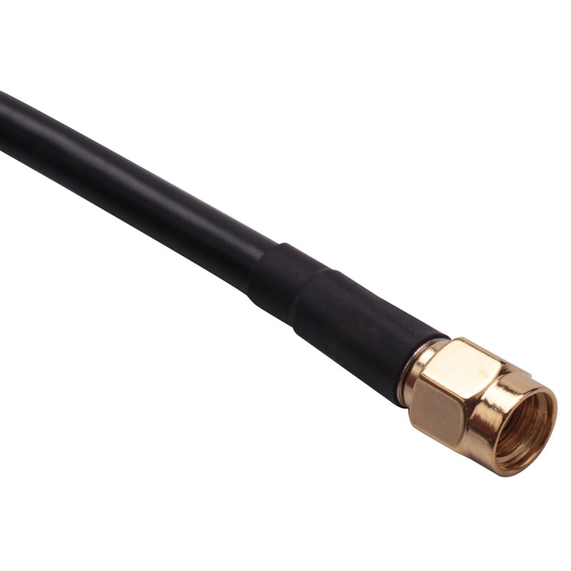 Antenne Yagi Wifi 2.4Ghz 25dbi Rp Sma pour l&#39;extérieur, amplificateur directionnel sans fil avec câble Modem