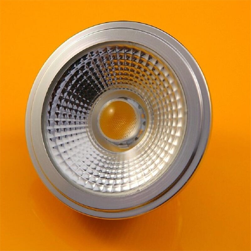 Bombilla LED superbrillante AR111, 15W, COB, AR111, QR111, G53, GU10, lámpara LED regulable, CA de 110V/220V/CC de 12V, 1 pieza