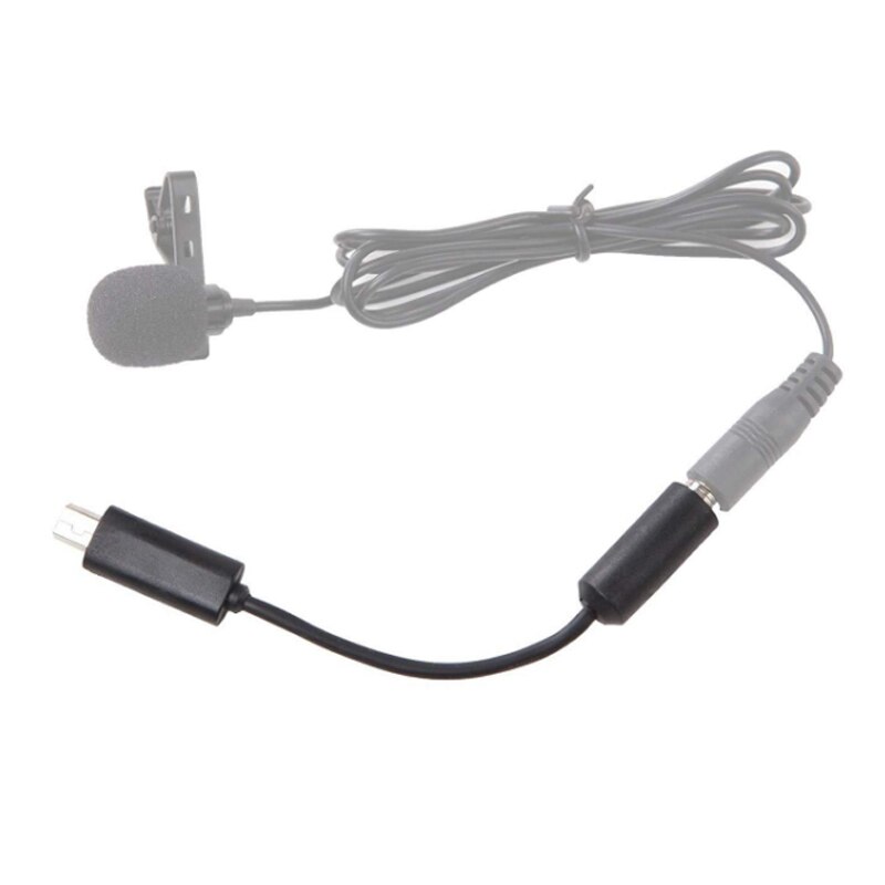 Onsale Mini Mico USB To 3.5mm Microphone Mic Adapter Cable Cord For Go Pro Hero 3 3+ 4 Accessories Mayitr