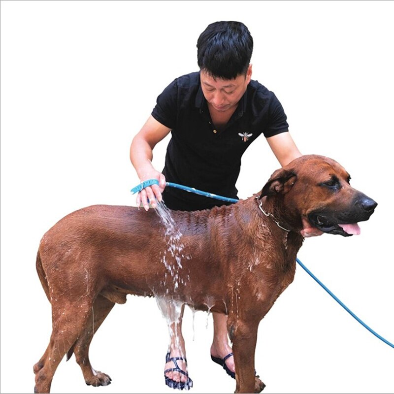 Huisdier Baden Gereedschap Kat En Hond Baden Massage Mondstuk Schoonmaakproducten Hond Borstel Nozzle Dierbenodigdheden Hond Accessoires