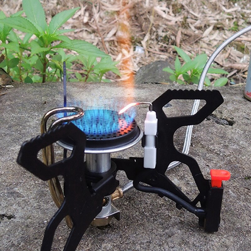 Campo portatile Spingere Olio Bruciatori A Gas Multi Stufa Del Combustibile di Campeggio Esterna Stufa di campeggio di Picnic Stufa A Gas Stufa di Cottura Bruciatore