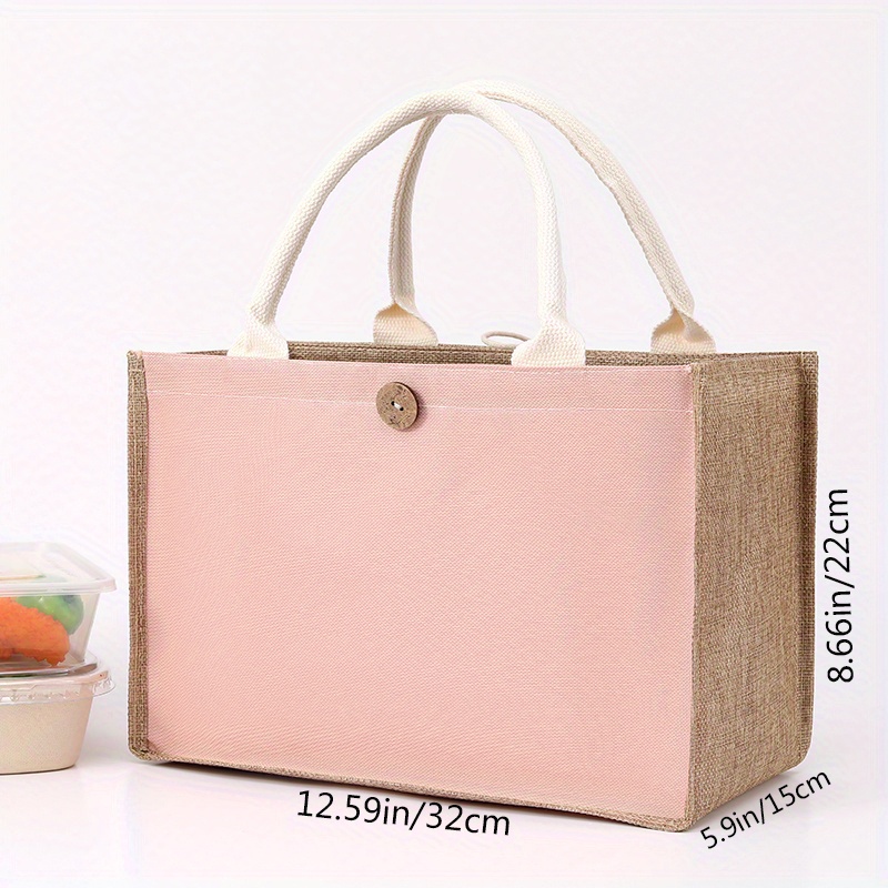 Jute Tas Bedekt Blanco Canvas Schilderij Jute Tas Draagtas Katoen En Hennep Tas Boodschappentas