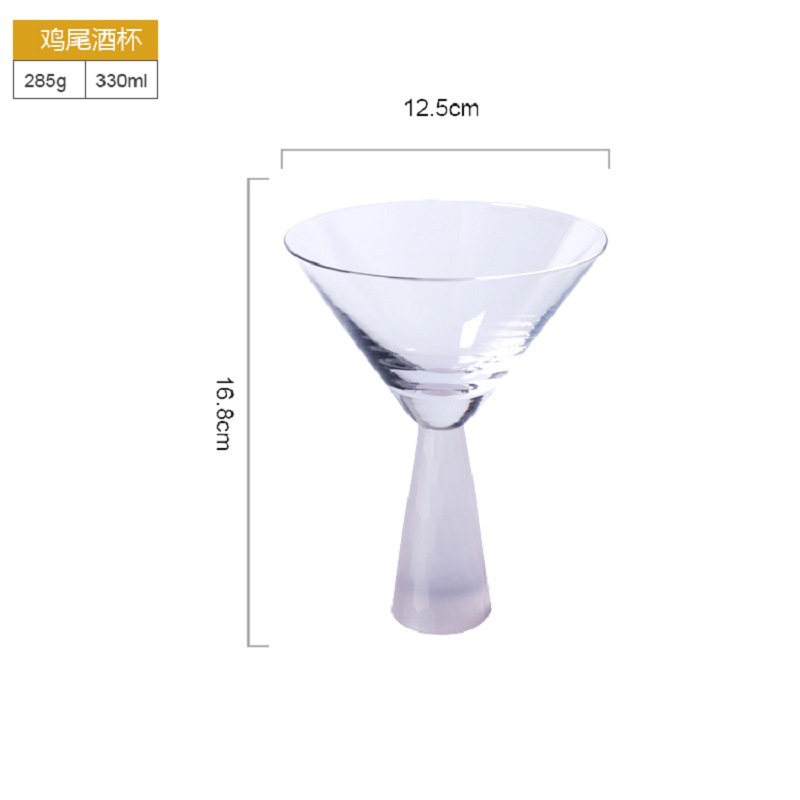 Plated Gouden Rode Wijn Glas Cocktail Glas Gouden Base Wijnglas Bar Club Wijn Set: MULTI