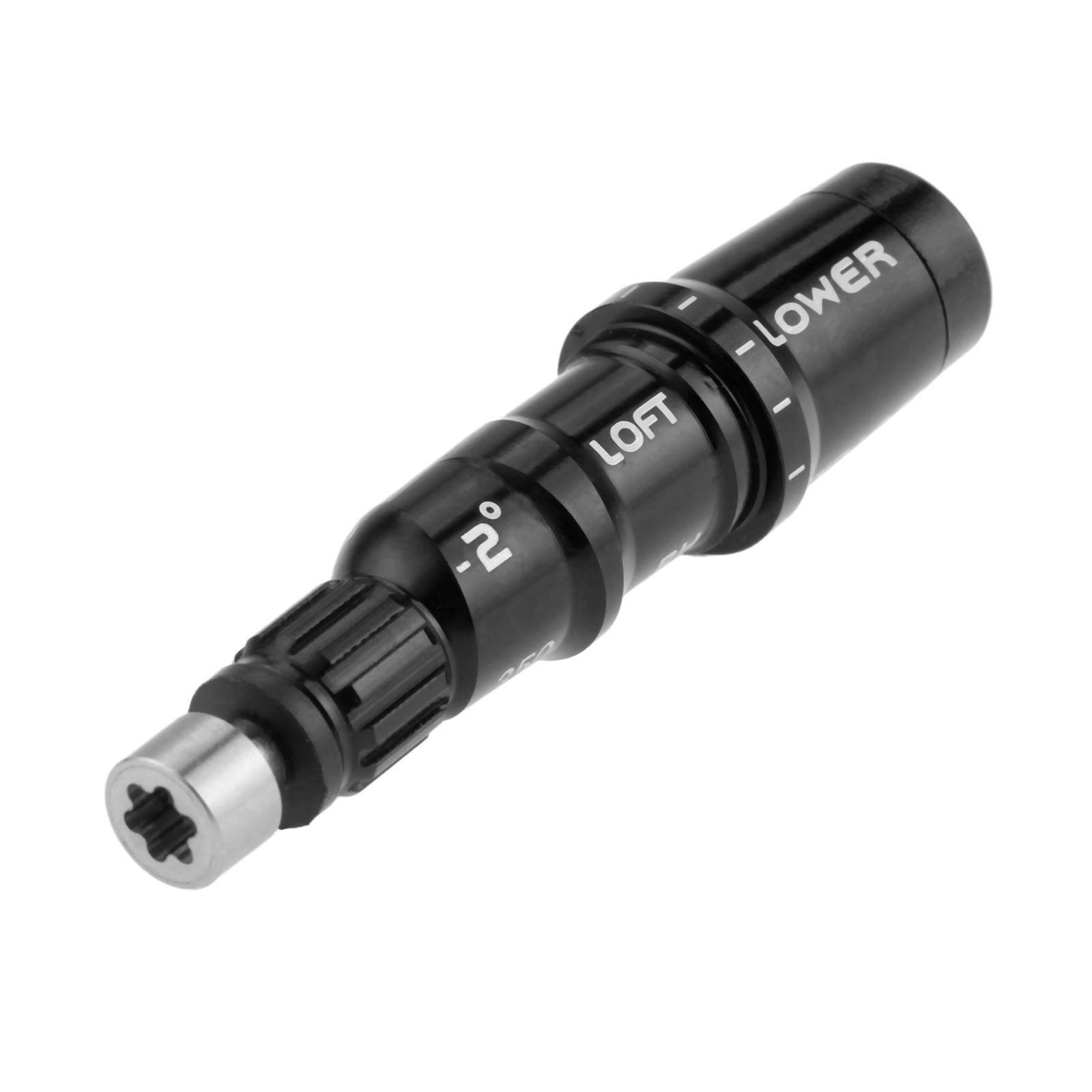 Gohantee-Adaptador de manga de ejes para palo de Golf, aleación de aluminio, para Taylormade M3, M4, M5, SIM, SIM2, Driver Fairway, 1 ud., 0.335, 0.350, 0.370: 0.350 black