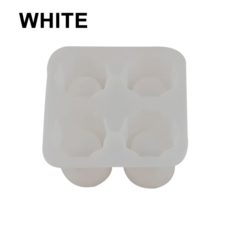 Ice Cup Cube Tray Mold Makes Shot Glasses Ice Mould Novelty Ice Cube Tray Summer Drinking Tool Ice Shot Glass Mold: Yellow