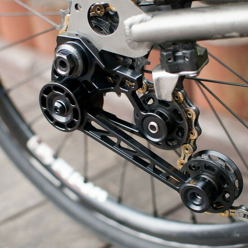 Folding Bike Chain Guide Single-Disc 2/3/6 Speed Rear Derailleur Chain Tensioner For Brompton Derailleur Bike Inner Outer Shift