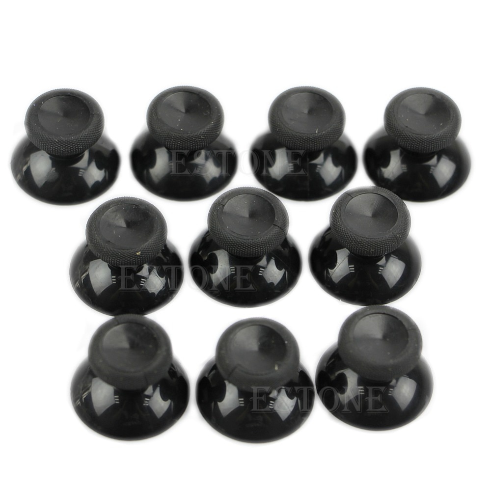 10pc Replacement Analog Joysticks for Xbox one Controller Black