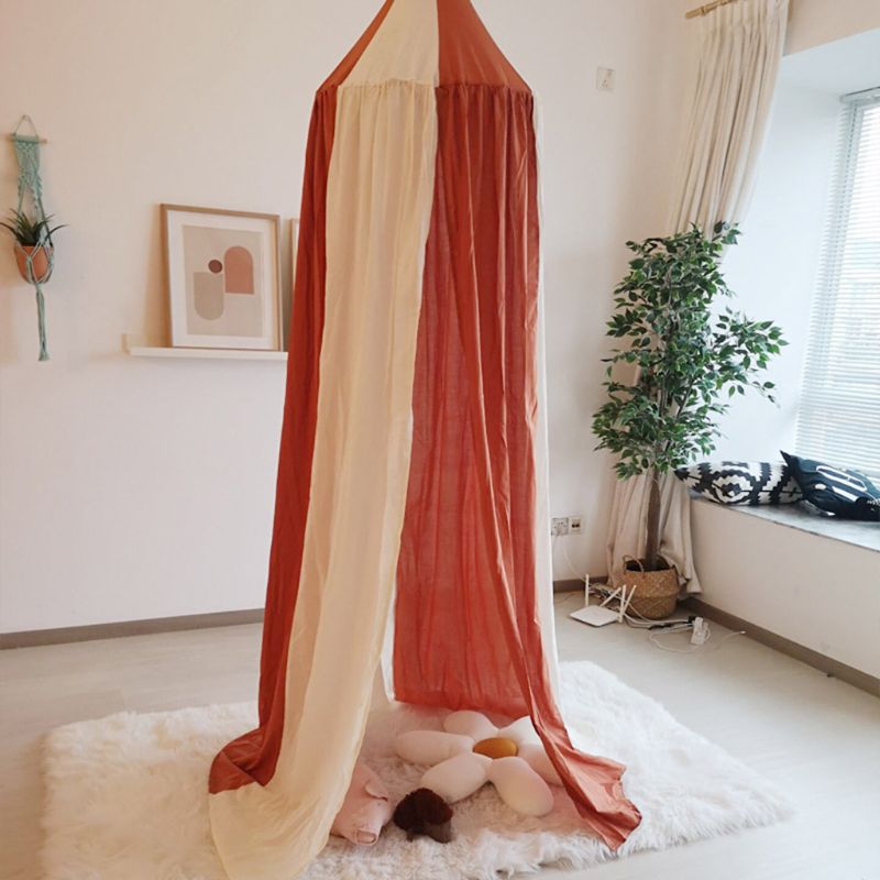 Baby Bett Vorhang freundlicher Zimmer Krippe Netz Baumwolle Hing Kuppel Neugeborenen Bett Zelt