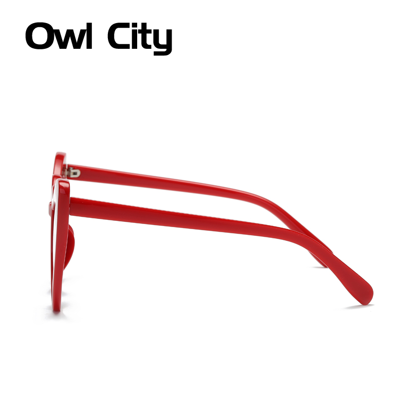 Owl City Heart Sunglasses Women Vintage Red Hearts Shaped Sunglass Ladies Retro Brand Eyewear 90s for Female Shades
