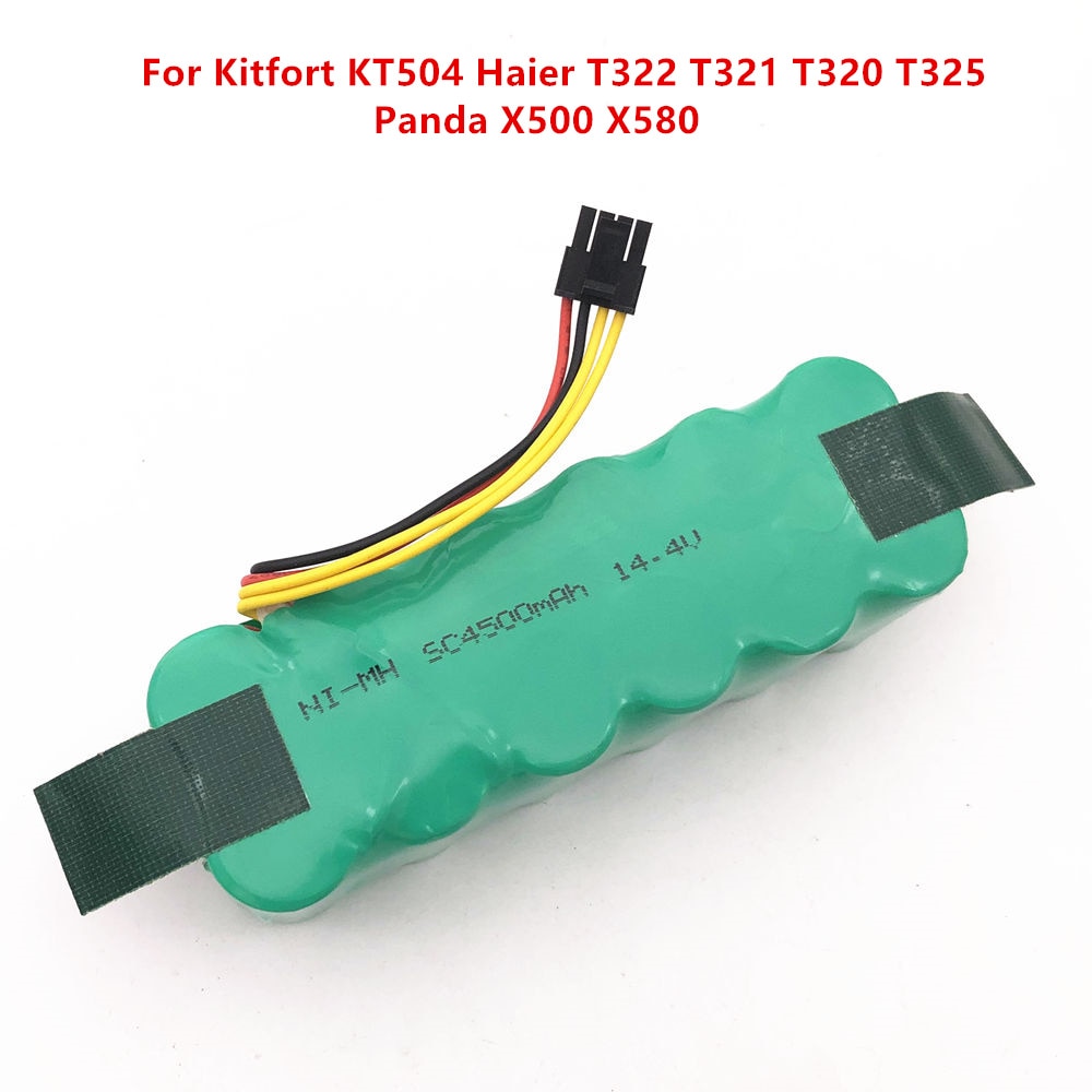 Batterij Voor Kitfort KT504 Haier T322 T321 T320 T325/Panda X500 X580/Ecovacs Spiegel CR120/Dibea X500 x580 Robotic Stofzuiger
