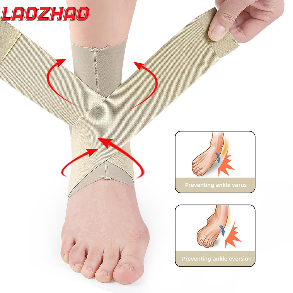 1 Stück Knöchelbandage, verstellbare, atmungsaktive Kompressions-Knöchelstütze für Männer und Frauen, verstauchte Knöchel, Knöchelbandage, stabilisierende Bänder