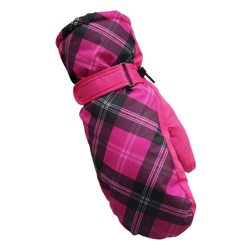 Kinderen Winter Handschoenen Kids Warm Winddicht En Waterdicht Warm Handschoenen Jongens & Meisjes Winter Warm Plus Fluwelen Dikker handschoenen: rosegez