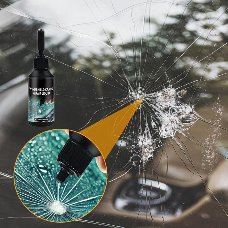 20ml nano vidro reparação fluido kit de reparo do pára-brisa do carro para arranhões e rachaduras ambientalmente amigável ferramenta de reparo de vidro automático