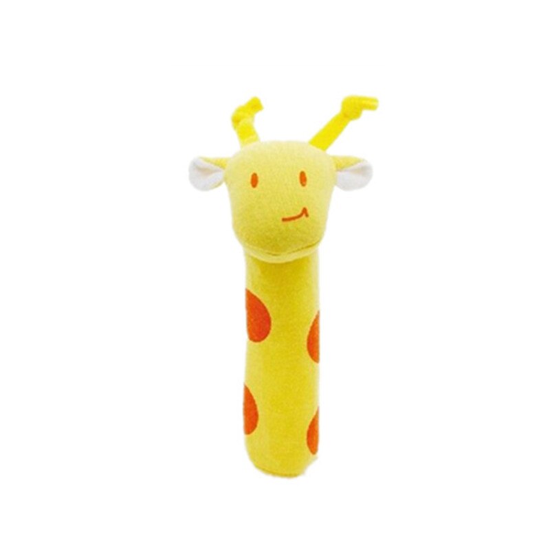 Slaapkamer Baby Rammelaar Mobiles Schattige Baby Speelgoed Cartoon Dier Hand Bell Rammelaar Zachte Peuter Pluche Bb Speelgoed 0-12 maanden 40% Off: J