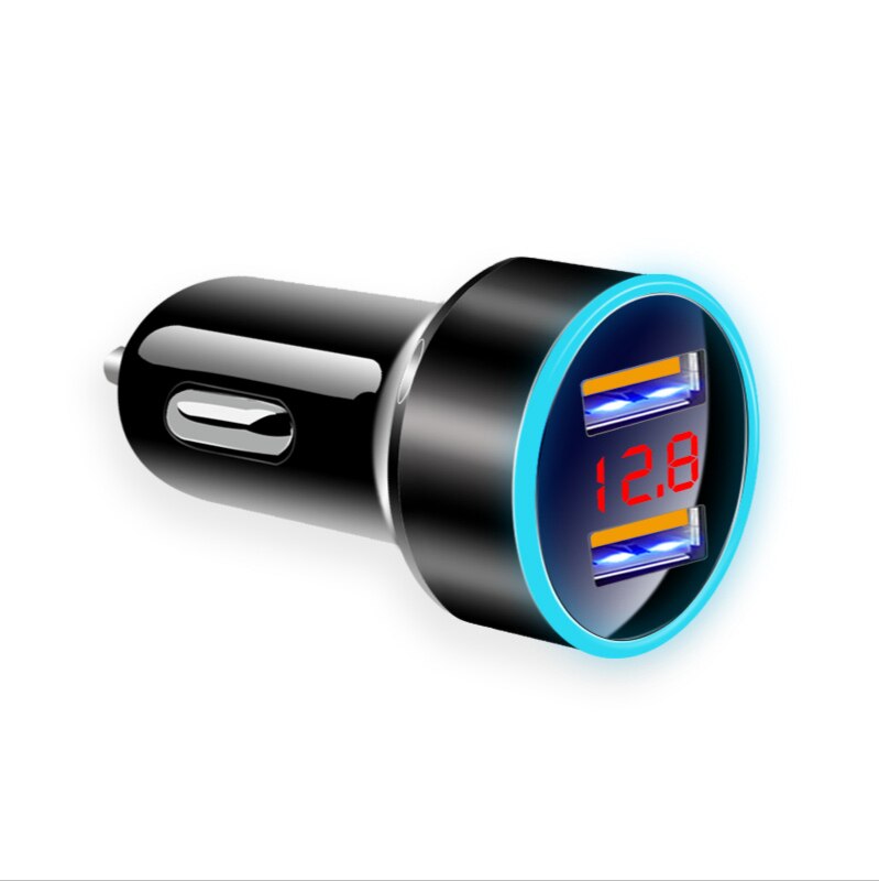 Auto Lader Snel Opladen Een Met Twee Sigarettenaansteker Auto Mobiele Telefoon Oplader Conversie Plug Autolader Flash Lading