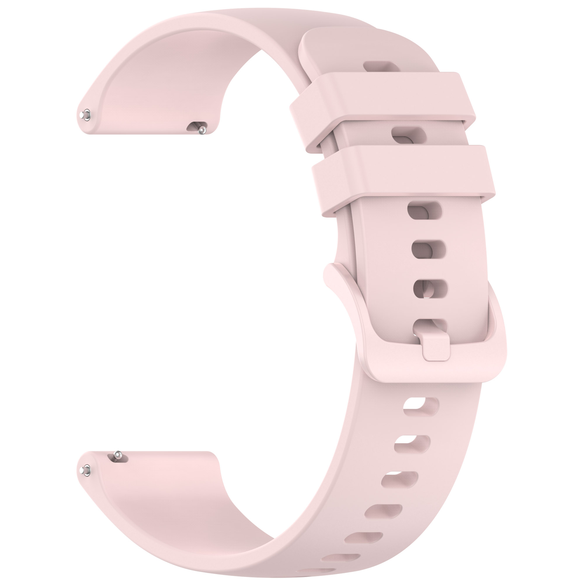 20mm rem til garmin approach  s50 /  vivoactive 5 blød silikone og holdbar ensfarvet urrem til forerunner 165/165 music: Farverig