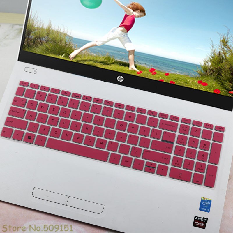 16 16.1 inch Laptop Keyboard Cover Protector For HP Pavilion Gaming 16 16-a0013tx 16-a0056tx 16-a0004la Notebook: Pink