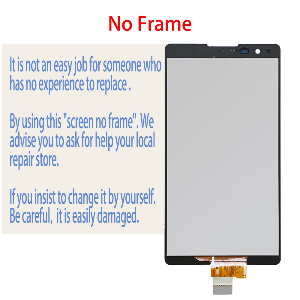 5.3" Original For LG X Power K220 LCD Display Touch Screen Digitizer Assembly+Frame Replacement For LG K220 K220DS LCD