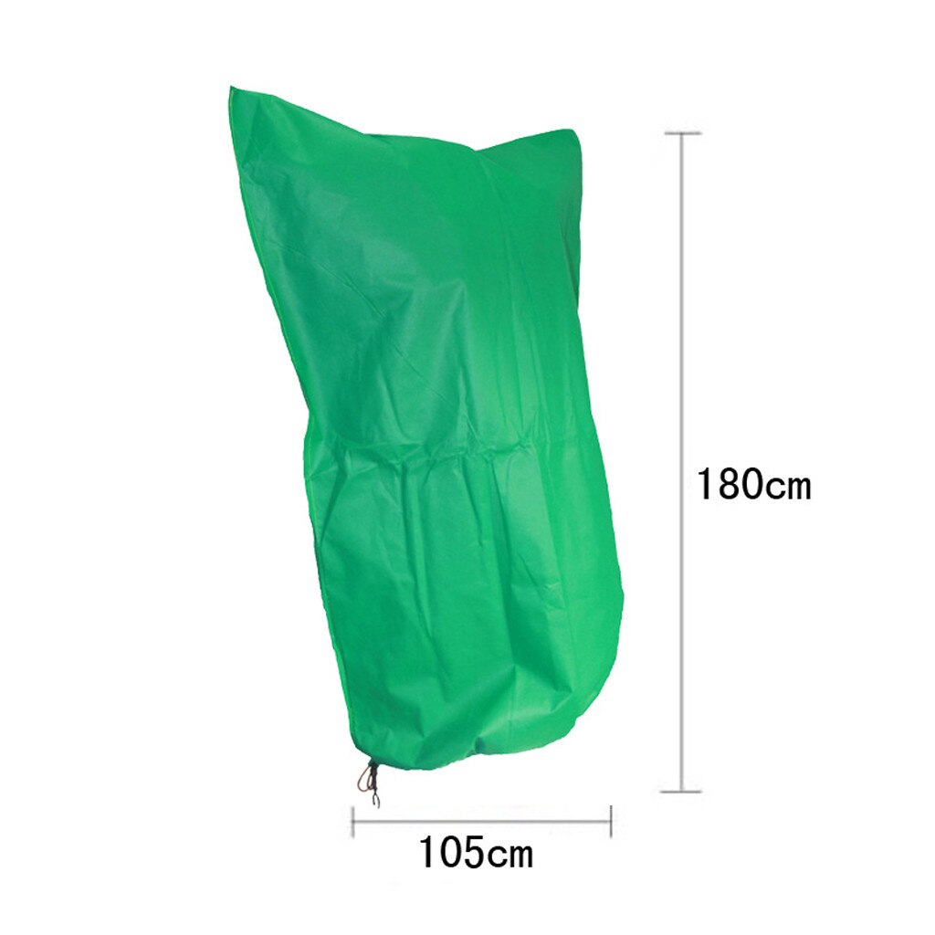 Garden Plant Cover 1PC Warm Cover Tree Shrub Plant Protecting Bag Frost Protection Yard Garden Winter Plant GRS: XL(180X105cm)