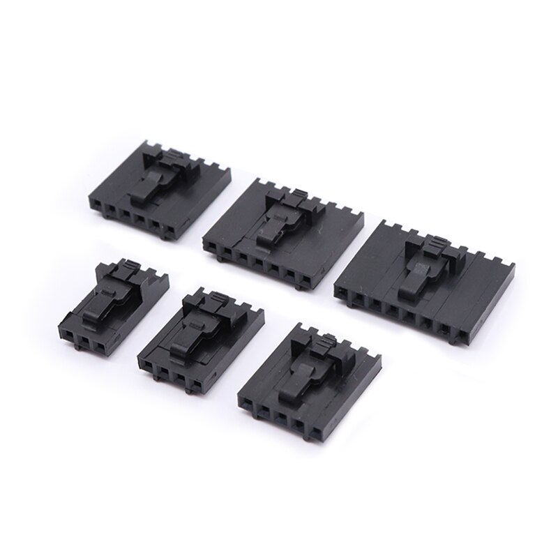 Lot de 10 connecteurs Dupont, 2.54mm, 2/3/4/5/6/7/8p-12 broches, avec boucle, rangée unique, MX2.54, CD-ROM