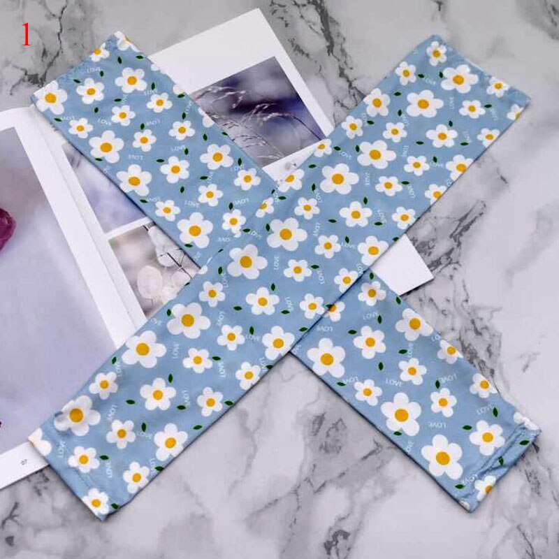 Uv beskyttelse is ærmer armbeskyttere ærmer solbeskyttelse ærmer is silke ærmer anti-myg kvinde hånd ærme: 1