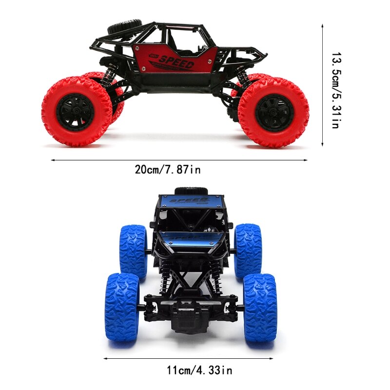 1/18 Scale 2.4Ghz 4 Wheel Drive Rock Crawler Remote Control RC Car
