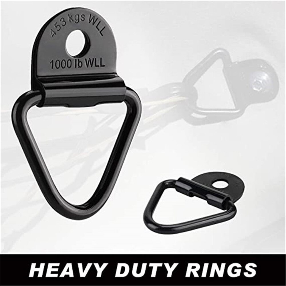 Cargo Tie-Down Anchors V-Ring Trailer Anchor Replacement for truck bed and back door freight car trailers 10-Pack,8-Pack,4-Pack