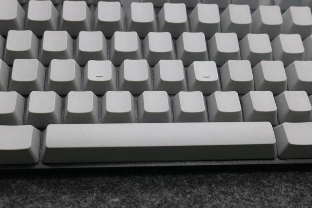 Keycap Set - PBT Plastic - Blank Personality Keycaps - Multicolor Options: Gray